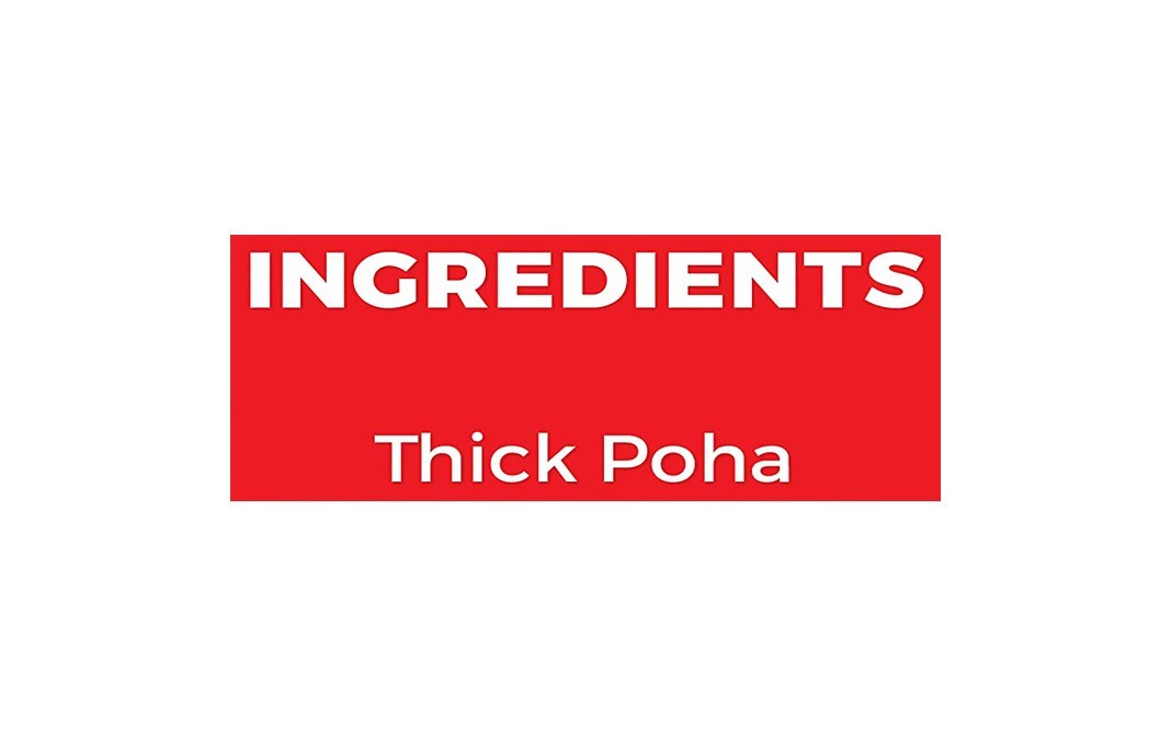 Vijay Gold Poha Thick Avalakki    Pack  1 kilogram